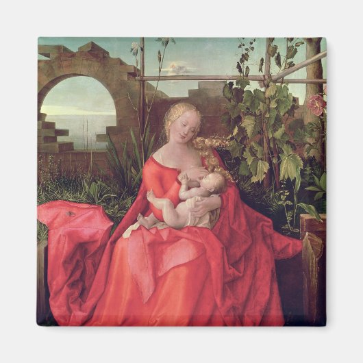 Maagd en kind 'Madonna met de Iris', 1508 Magneet (Voorkant)
