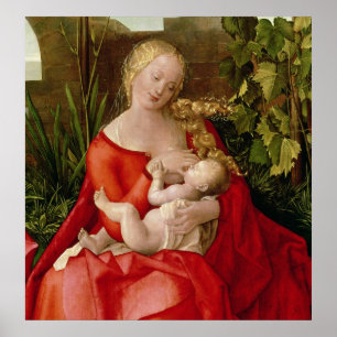Maagd en kind 'Madonna met de Iris', 1508 Poster
