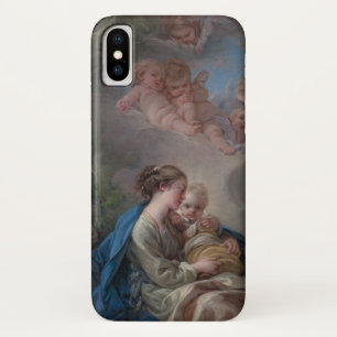 Maagd en kind met de heilige John de Baptist iPhone X Hoesje