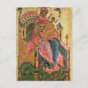 Maagd en kind, Moskou School Briefkaart