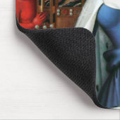 Maagd en Kind omringd door Engelen - Fouquet Muismat (Hoek)