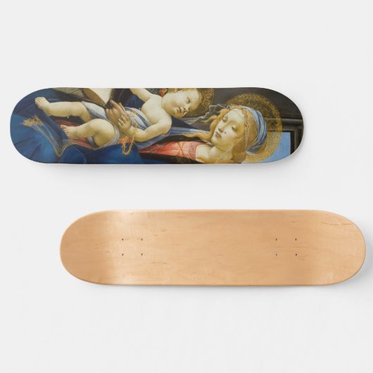 Maagd en kind skateboard (Horizontaal)