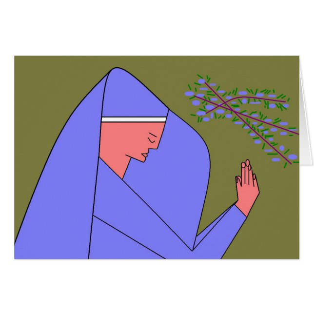 maagd en lavendel (Voorkant Horizontaal)