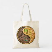 Maagd en vuurslang tote bag (Achterkant)