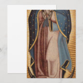 Maagd Guadalupe Kaart (Voorkant / Achterkant)