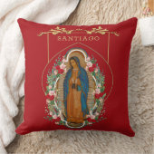 Maagd Guadalupe katholieke Rozen Kussen (Deken)