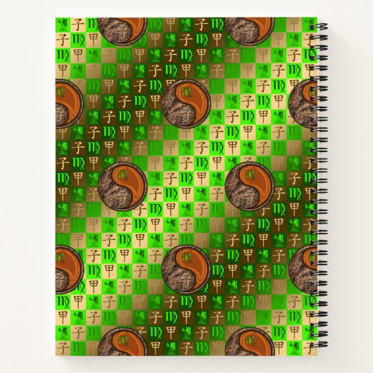 Maagd & Hout Rat Notitieboek (Achterkant)