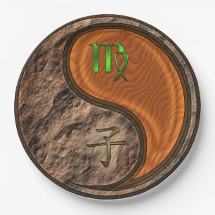 Maagd & Hout Rat Papieren Bordje