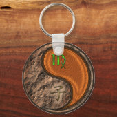 Maagd & Hout Rat Sleutelhanger (Voorkant)