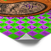 Maagd & Hout zwijn Poster (Hoek)