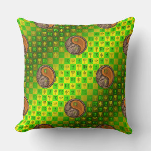 Maagd & Houten Aap Kussen