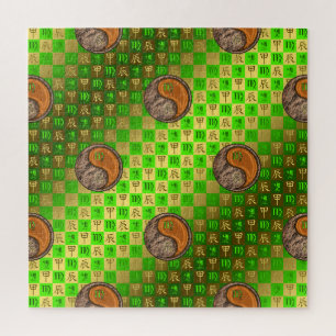 Maagd & Houten Draak Legpuzzel