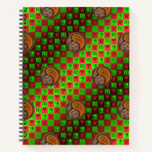 Maagd & Houten Tijger Notitieboek