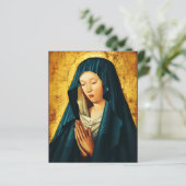 Maagd in gebed van Riga (Staand voorkant)