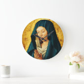 Maagd in gebed van Riga Grote Klok (Huis)