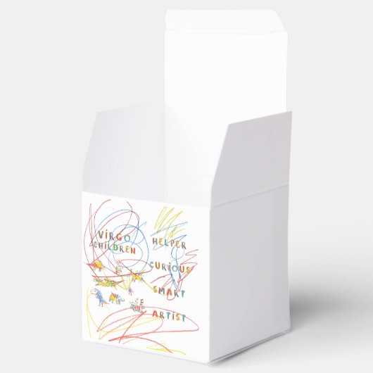 Maagd Kinderfeestje Bedankdoosjes (Geopend)