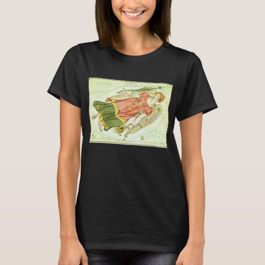 Maagd Maagd  Constellatie Urania's Mirror T-shirt (Voorkant)