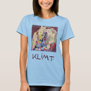 Maagd (Maagd), Gustav Klimt, Vintage Art Nouveau T-shirt