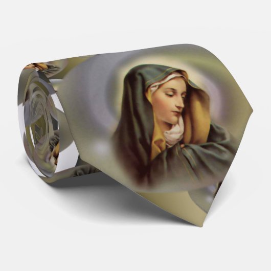 Maagd Maagd Maria vol Glory Stropdas (Opgerold)