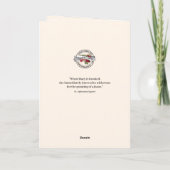 Maagd Maria bidt katholiek Kaart (Achterkant)