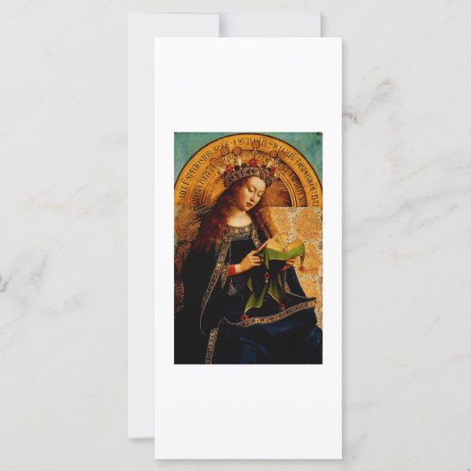 Maagd Maria door Jan van Eyck (Voorkant)