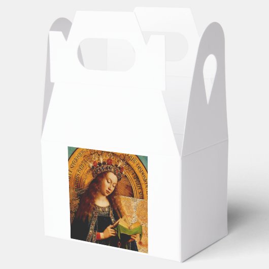 Maagd Maria door Jan van Eyck Bedankdoosjes (Geopend)