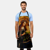 Maagd Maria door Jan van Eyck Schort (Gedragen)