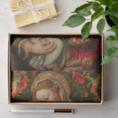 Maagd Maria en Baby Jesus 2 Decoupage papier (Geschenk)