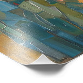 Maagd Maria en Baby Jezus Impressionisme Foto Afdruk (Hoek)