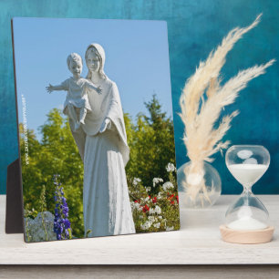 Maagd Maria en kindje Jezus in Remagen Fotoplaat