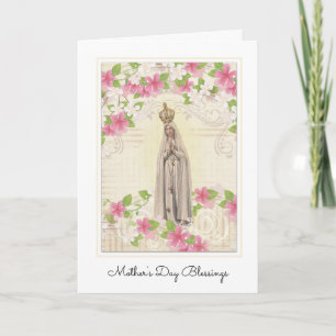  Maagd Maria Fatima Jesus Religious Kaart