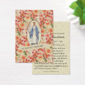 Maagd Maria Funeral Memorial Heilige Kaart (Bureau)