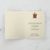 Maagd Maria Guadalupe - Religieuze condoleances Bedankkaart (Binnen)