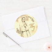 Maagd Maria Huwelijksgunst Labels (Envelop)