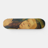 Maagd Maria in gebed Skateboard (Horizontaal)