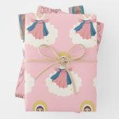 Maagd Maria, inpakpapier Flat Sheet Set van 3 (In situ)