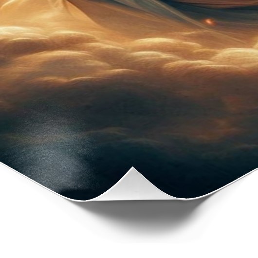 Maagd Maria Jezus Perfect Poster (Hoek)