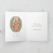  Maagd Maria Katholiek Gebed Religieus Kaart (Binnen)