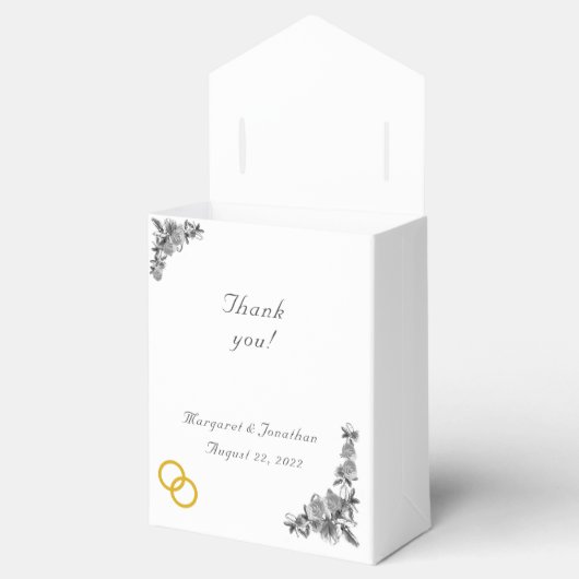 Maagd Maria katholieke zilveren bruiloft Bedankdoosjes (Geopend)