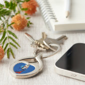 Maagd Maria met baby Jezus Sleutelhanger (Zijkant)