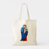 Maagd Maria met baby Jezus Tote Bag (Achterkant)