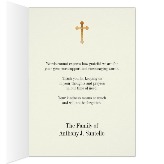 Maagd Maria Religieuze Schimmelcondoleances (Binnen (Rechts))