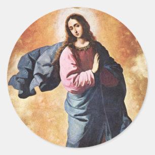 Maagd Maria stickers