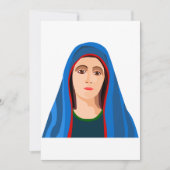 Maagd Maria Uitnodigingen (Voorkant)