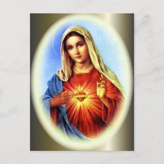 Maagd Maria zonder blozen - Moeder van God Briefkaart