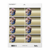 Maagd Maria zonder blozen - Moeder van God Etiket (Full Sheet)