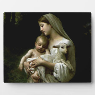 Maagd Maria zonder blozen - Moeder van God Fotoplaat