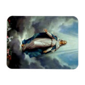 Maagd Maria zonder blozen - Moeder van God Magneet (Horizontaal)