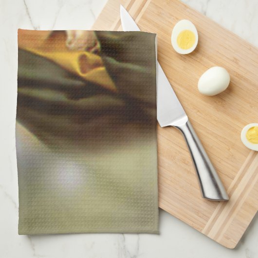 Maagd Maria zonder blozen - Moeder van God Theedoek (Quarter Fold)