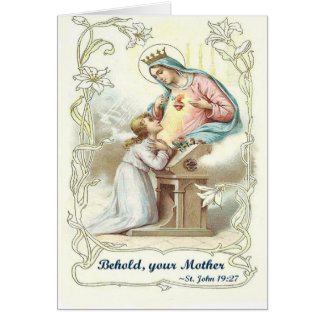 Maagd-Mary-artikelen in de zegen